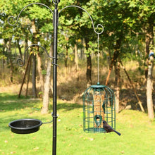 Load image into Gallery viewer, Squirrel-proof Caged Tube Wild Bird Feeder Outdoor Metal Seed Guard Deterrent
