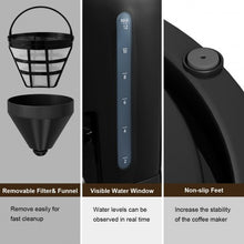 Load image into Gallery viewer, 12-cup LCD Display Programmable Coffee Maker Brew Machine