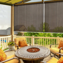 Load image into Gallery viewer, 6' x 6' Roller Light Filtering Protection Window Shade Blind-Coffee