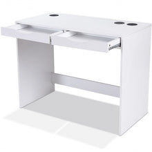Load image into Gallery viewer, Modern Writing Bluetooth Speakers Drawer USB Computer Desk