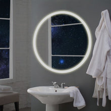 Load image into Gallery viewer, 24" LED Illuminated Light Wall Mount Bathroom Round Mirror