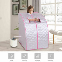 Load image into Gallery viewer, Portable 2L Steam Sauna with Chair-Silver