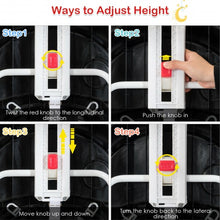 Load image into Gallery viewer, 2-in-1 Foldable Baby Walker with Music Player & Lights-Black