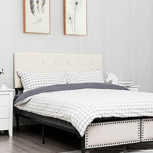 Load image into Gallery viewer, Adjustable Queen & Full Size Linen Fabric Upholstered Headboard-Beige