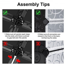 Load image into Gallery viewer, DIY 12 Cube Portable Closet Storage Organizer