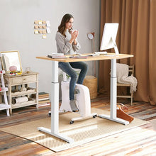 Load image into Gallery viewer, Adjustable Electric Stand with Controller-White