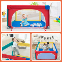 Load image into Gallery viewer, Large Safety Play Center Yard with 50 Balls for Baby Infant-Multicolor