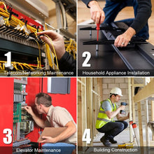 Load image into Gallery viewer, Tool Backpack Heavy Duty Jobsite Tool Bag 33 Pockets