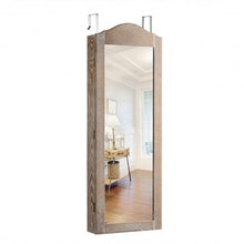 Load image into Gallery viewer, Cabinet Wall/Door Mounted with Mirror Jewelry Armoire