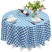 Load image into Gallery viewer, 2 Pcs Stain Resistant and Wrinkle Resistant Table Cloth-Blue