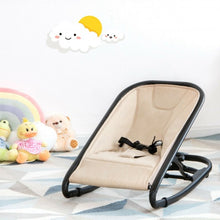 Load image into Gallery viewer, 2-in-1 Adjustable Baby Bouncer and Rocker-Beige
