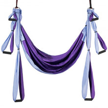 Load image into Gallery viewer, Swing Set Anti-Gravity Shaping Adjustable Yoga Belt-Purple