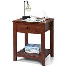 Load image into Gallery viewer, Set of 2 Night Stand End Side Table