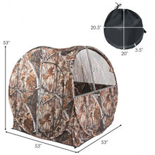 Load image into Gallery viewer, Portable Waterproof Hunting Tent w/ Mesh Windows