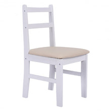 Load image into Gallery viewer, Set of 4 Wood Dining Side Chairs with Padded Seat