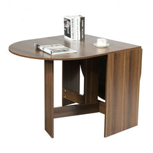 Load image into Gallery viewer, Folding Drop Leaf Dining Table Console Table