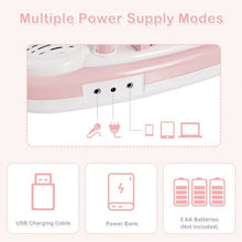 Load image into Gallery viewer, 37-key Kids Electronic Piano Keyboard Playset-Pink