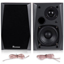 Load image into Gallery viewer, Wall-mount Professional Passive Bookshelf Speakers w/ 4" Woofer