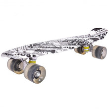Load image into Gallery viewer, Concise 2 Colors Skateboard with Semi-transparent Wheels