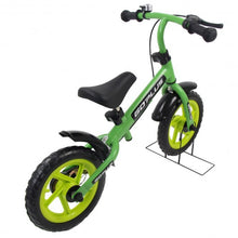 Load image into Gallery viewer, 12" Three Colors Kids Bike Bicycle with Brakes and Bell-Green