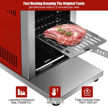 Load image into Gallery viewer, Propane Infrared Steak Grill BBQ Stainless Steel Single Burner