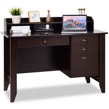 Load image into Gallery viewer, Computer Desk PC Laptop Writing Table Workstation -Brown