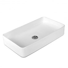 Load image into Gallery viewer, 24" x 14" Rectangle Bathroom Vessel Sink with Pop-up Drain