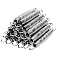 Load image into Gallery viewer, 20 pcs 7" Heavy-Duty Galvanized Steel Trampoline Springs Replacement Kit-Silver