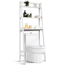 Load image into Gallery viewer, 3-Shelf Over-The-Toilet Storage Organizer Rack-White