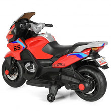Load image into Gallery viewer, 12V Kids Ride On Motorcycle Electric Motor Bike-Red