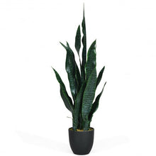 Load image into Gallery viewer, 35.5" Indoor-Outdoor Artificial Fake Snake Plant