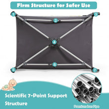 Load image into Gallery viewer, 4-in-1 Convertible Portable Baby Playard Newborn Napper with Music and Toys-Blue