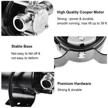 Load image into Gallery viewer, Electric Power Water Transfer Removal Pump 120V Sump 330GPH