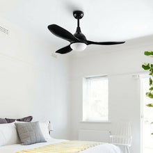 Load image into Gallery viewer, Modern 48" Ceiling Fan with Dimmable LED Light &Remote Control Reversible Blades