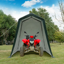 Load image into Gallery viewer, 6' x 8' Outdoor Carport Patio Storage Shelter Shed Car Canopy