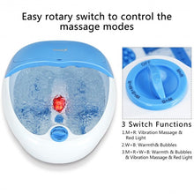 Load image into Gallery viewer, Bubble Vibration Foot Bath Massager