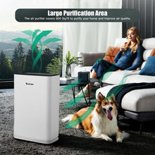 Load image into Gallery viewer, 800 sq.ft Air Purifier True HEPA Filter Carbon Filter Air Cleaner Home Office