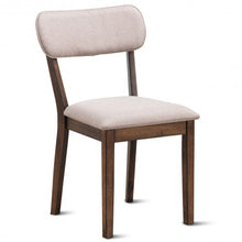 Load image into Gallery viewer, Set of 2 Armless Fabric Upholstered Dining Side Chairs