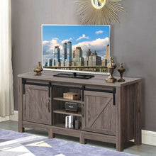 Load image into Gallery viewer, 55" TV Sliding Barn Door Entertainment Center