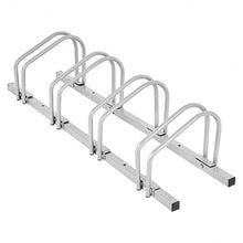 Load image into Gallery viewer, 4 Bike Parking Garage Rack Storage Stand-Silver