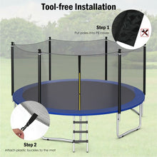 Load image into Gallery viewer, 14FT 15FT 16FT Replacement Trampoline Safety Enclosure Net-15'