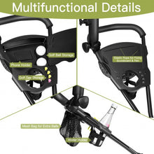 Load image into Gallery viewer, Durable Foldable Steel Golf Cart with Mesh Bag