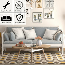 Load image into Gallery viewer, Twin Size Wooden Slats Daybed Bed with Rails-White