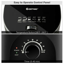 Load image into Gallery viewer, 3.5QT 1300W Electric Stainless Steel Air Fryer Oven Oilless Cooker