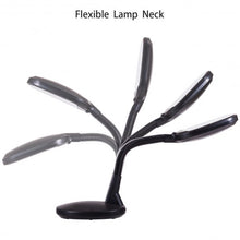 Load image into Gallery viewer, LED Adjustable Gooseneck Energy Saving Desk Lamp-Black