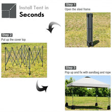 Load image into Gallery viewer, 10'x10' Outdoor Commercial Pop up Canopy Tent-White