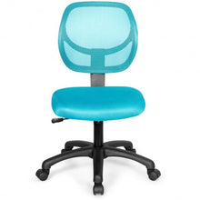 Load image into Gallery viewer, Low-back Computer Task Office Desk Chair with Swivel Casters-Green