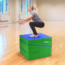Load image into Gallery viewer, 48" x 24" x 14" Folding Incline Gymnastics Mat
