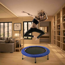 Load image into Gallery viewer, 38" Exercise Trampoline with Padding and Springs