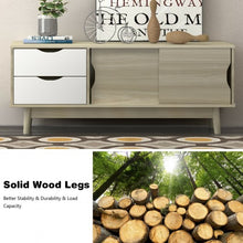 Load image into Gallery viewer, TV Stand for TV up to 60" Media Console Table Storage with Doors-Gray